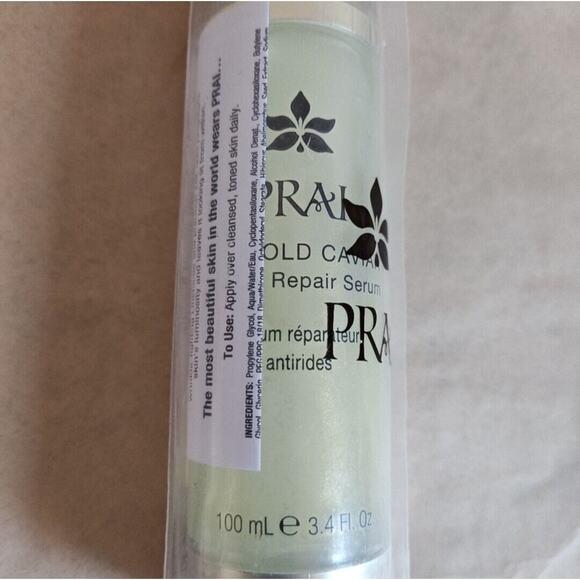 PRAI 24K Gold Caviar Wrinkle Repair Serum 3.4 fl. oz. Anti-Aging NEW SEALED - Picture 4 of 6